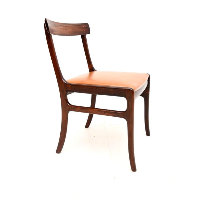 1960s Vintage Danish Dining Chairs attributed to Ole Wanscher, 1960, Set of 10 For Sale - Image 5 of 11