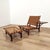 Brown IT57 Armchair with Coffee Table and Ottoman by Ilmari Tapiovaara for Arnaboldi, 1957, Set of 2 For Sale - Image 8 of 11