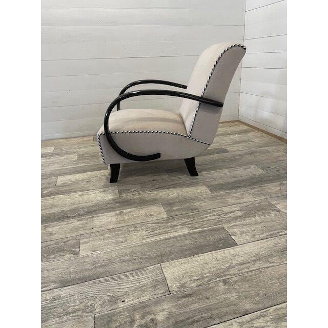 1920s Art Deco Model C Mad-Man Relax Chairs from Jidrich Halabala, 1930s For Sale - Image 5 of 9