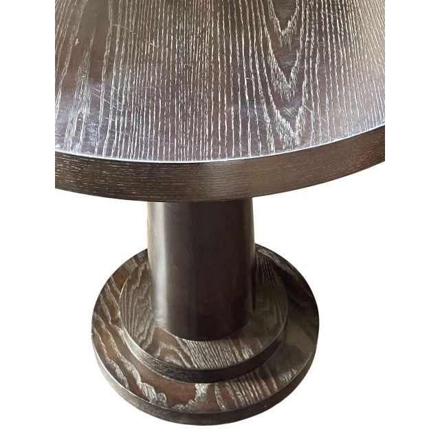 Bernhardt Pair of Round End Tables by Bernhardt, u.s.a. Late 20th Century. For Sale - Image 4 of 5