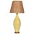 Substantial 3'H American Mid-Century Modern Design-Technics handcrafted Bright Yellow Ceramic Lamp. Featuring the classic...
