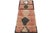 1950s Vintage Moroccan Runner Rug in Pink With Diamond Medallions - Rug & Kilim For Sale - Image 5 of 7