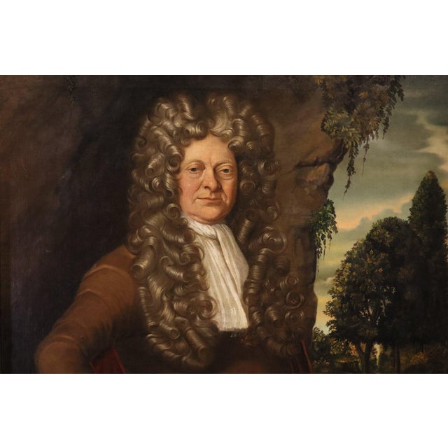 Rococo Jonathan Richardson, Portrait of Hans Sloane, 1740, Oil on Canvas, Framed For Sale - Image 3 of 16