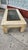Camel Vintage Distressed Leather Coffee Table For Sale - Image 8 of 12