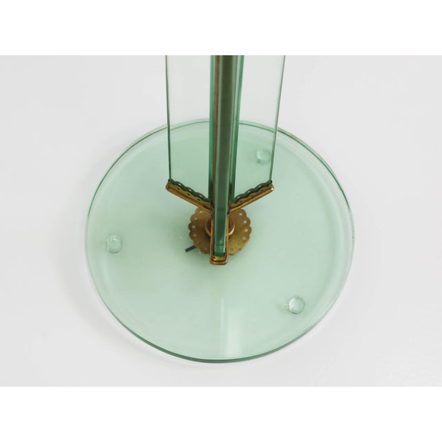 Large Glass Stem Luminator Lamp by Pietro Chiesa for Fontana Arte, 1940s For Sale - Image 6 of 9