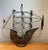 Vintage Monumental Iron Nautical Ship Lamp For Sale - Image 12 of 12
