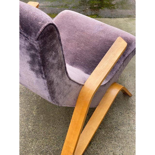 Beige Grasshopper Chair by Eero Saarinen for Knoll International, 1960s For Sale - Image 8 of 10