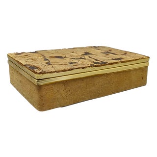 Sardinian Cork Box, Italy, 1970s For Sale