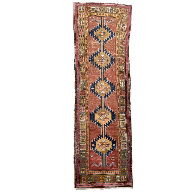 **All of our Antique rugs and Vintage rugs have been cleaned and are ready to use!** Enjoy! Name: HANDSOME Geometric...
