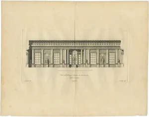 Woolfe, Illustration of the Gallery of Wyndham Esquire Hammersmith, 1770, Print