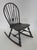 19th Century Victorian Ebonized Oak English Rocker For Sale - Image 4 of 6