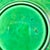 Green Minton Majolica Green Leaf Plate For Sale - Image 8 of 9