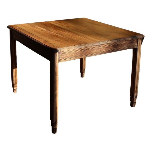 Antique Wooden Table, 1980s For Sale