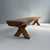 Wood Vintage Wooden Brown Bench, 1970s For Sale - Image 7 of 12
