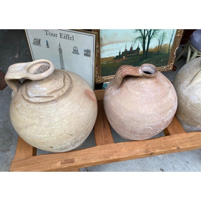 Up for consideration is a beautiful vintage ceramic olive jug collection with a stand. This would look lovely in your...