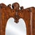 Baroque Venetian Hand-Carved Walnut & Burl Walnut Wardrobe with Mirror, 1910s For Sale - Image 6 of 13
