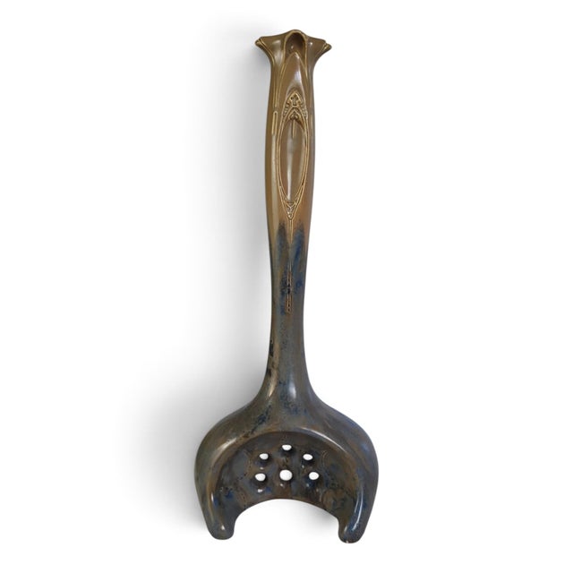 Art Nouveau Vase in Flamed Glazed Stoneware from Pierrefonds, 1890s For Sale - Image 15 of 15