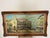 Hi, the X Rabous painting with frame is 32"X56" the mat frame is 24"X46" I tried to get pics of all sections. If need more...