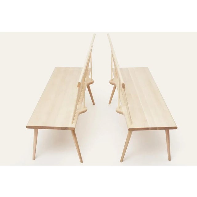 Natural Along Birch Sofa by Storängen Design For Sale - Image 4 of 9