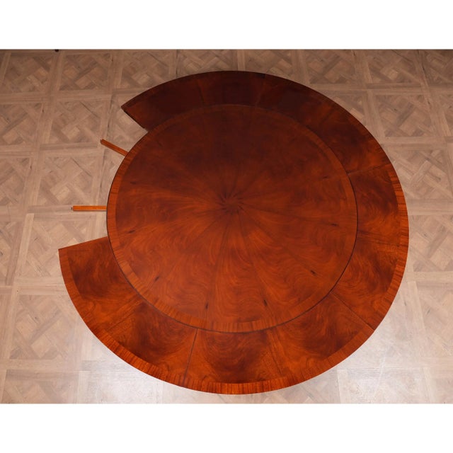 Niagara Furniture Traditional Mahogany Dining Table For Sale - Image 9 of 13