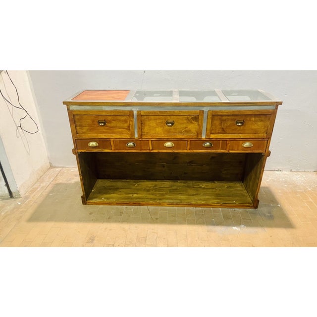 Vintage Display Counter, 1940s For Sale - Image 13 of 14