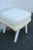 1950s Mid Century Modern Painted Ottoman Foot Stool For Sale - Image 5 of 10