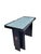 Postmodern Vintage Postmodern Architectural Black Acrylic Nightstands or End Tables, Pair For Sale - Image 3 of 11