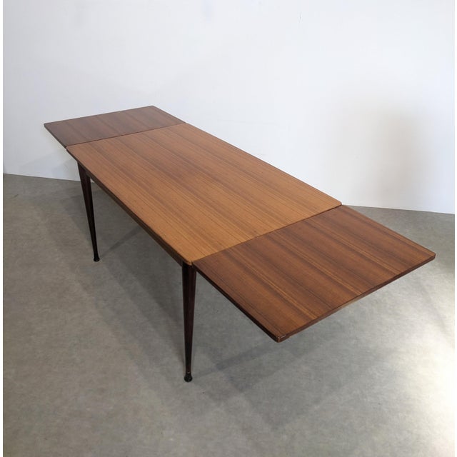 Mid-Century Extendable Dining Table, 1960s For Sale - Image 6 of 6