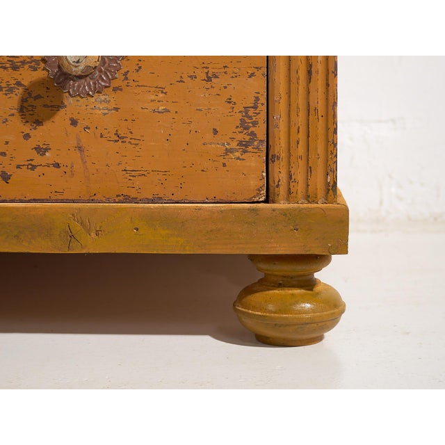 Wood Vintage Chest of Drawers in Pine, 1920 For Sale - Image 7 of 11