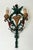 Gold Exceptional Hollywood Regency Wall Sconces attributed to S. Salvadori, Italy, 1960s, Set of 2 For Sale - Image 8 of 18