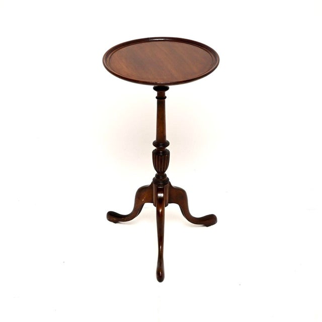 Antique Georgian Style Wine Table, 1900 For Sale - Image 6 of 6