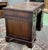 Wood English Desk with Mahogany Pedestals and Leather Top, 1950s For Sale - Image 7 of 18