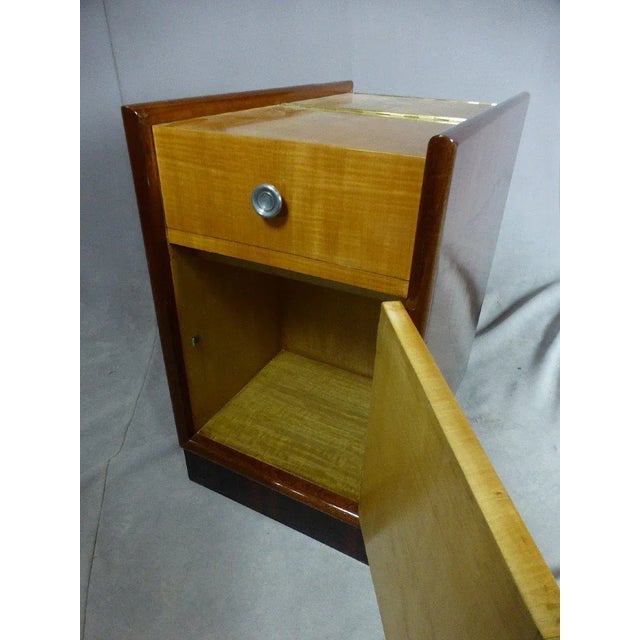Wood Art Deco Bar Cabinet For Sale - Image 7 of 13