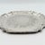 1970s Vintage Lunt Silverplate Engraved Floral Scalloped Serving Tray For Sale - Image 5 of 7