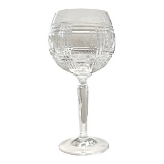 Vintage Birdbath Ralph Lauren Glen Plaid Goblet - 14 Oz For Sale
