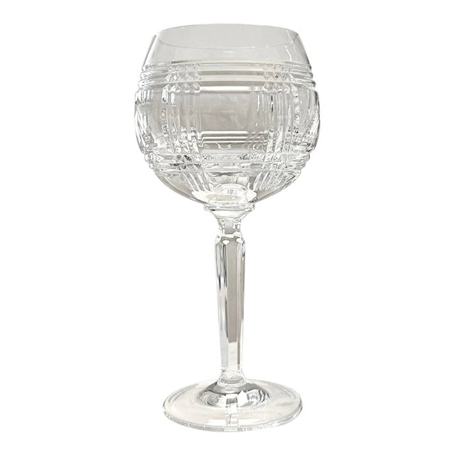 Vintage Birdbath Ralph Lauren Glen Plaid Goblet - 14 Oz For Sale