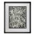 Francois Fiedler 1960 Original Lithograph, Framed Abstract Expressionist Art For Sale