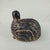 Antique Japanese Carved Wood Quail Statue Lacquered Black Gold Accent Bird Decor For Sale - Image 4 of 10