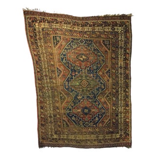 Mid-Century Modern Hand Knotted Rug For Sale