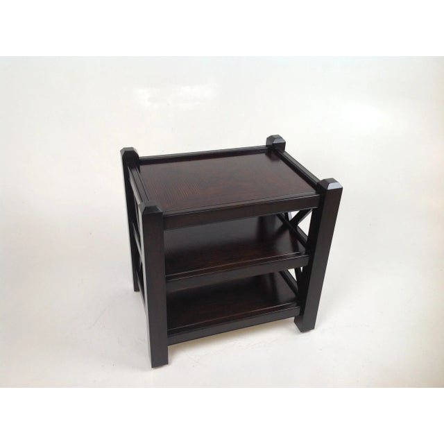 Modern End Table With Zembrano Finish For Sale In San Diego - Image 6 of 7