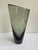 This is really lovely Danish modern grey glass vase by Per Lutken for Holmegaard. The piece is signed on the base and...