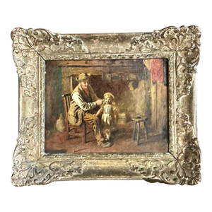 Vintage Original Oil on Canvas
