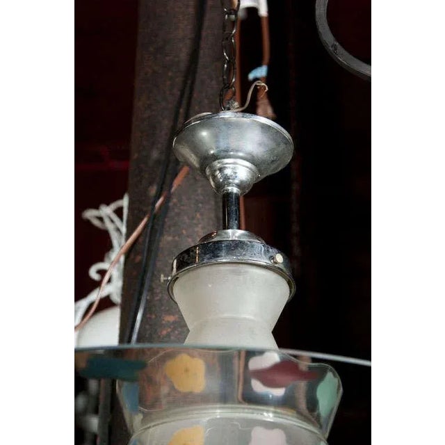 French Painter's Palette Chandelier For Sale - Image 4 of 9