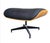 Herman Miller Mid-Century Modern Eames Leather Ottoman by Herman Miller For Sale - Image 4 of 17