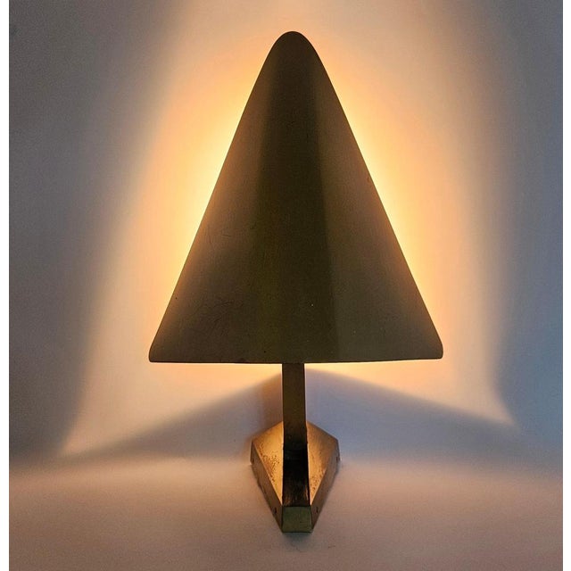 Mid-Century Brass Wall Lamps, Germany, 1970s, Set of 6 For Sale - Image 15 of 17