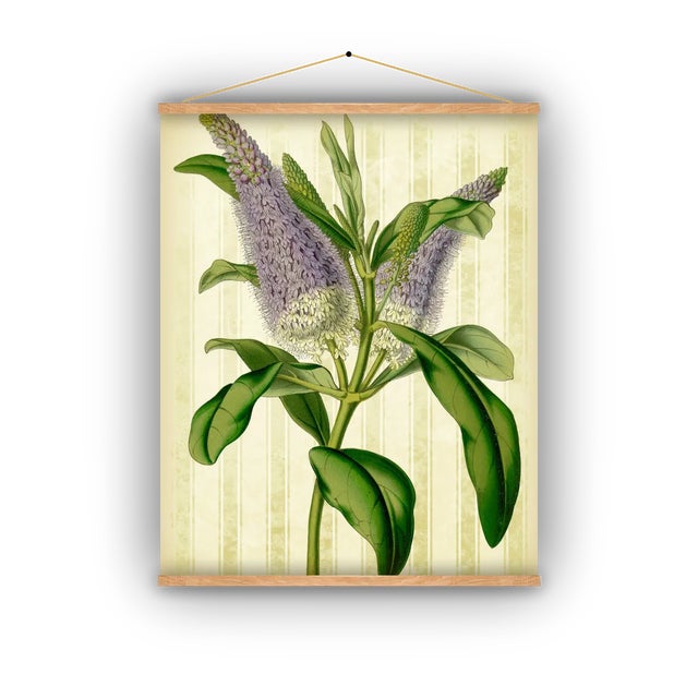 Not Yet Made - Made To Order Reproduction of Lavender Flowers Wall Hanging For Sale - Image 5 of 5
