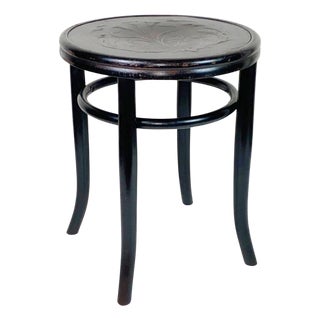 Antique Thonet Stool, 1900s For Sale