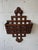 Wood Antique Tramp Art Magazine Rack, Wood, Folk Art Style For Sale - Image 7 of 9