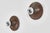 1960s Mid-Century Modern Italian Turned Bronze Wall Lamps, 1960s, Set of 2 For Sale - Image 5 of 18