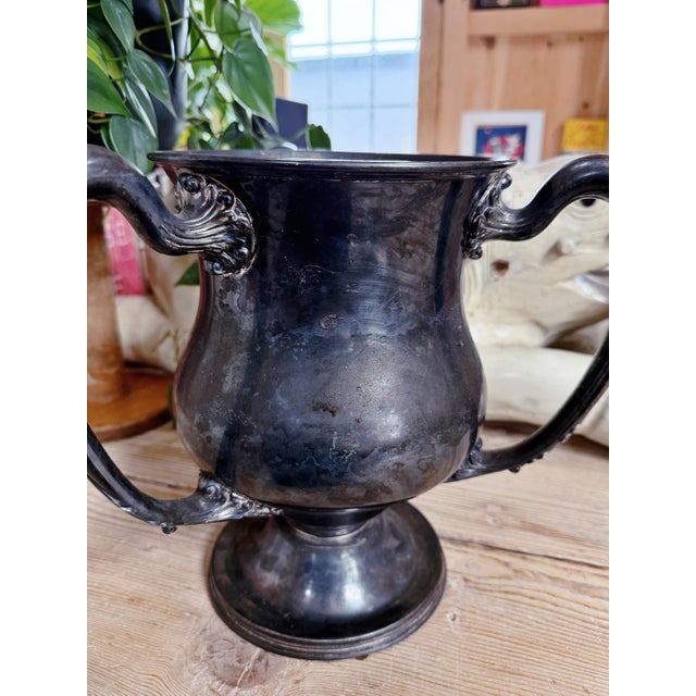 1912 Silver Plated Newspaper Publishing Trophy For Sale In New York - Image 6 of 9